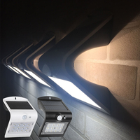 Lampe murale solaire LEDstar brevetée papillon 1.5WPLUS IP65 étanche