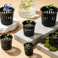 Pots en filet perforés de qualité alimentaire pour hydroponie, paniers de plantation réutilisables en plastique pour système NFT et culture aquaponique