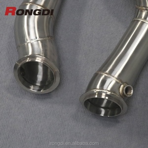 Tuyaux d'échappement brossés entièrement compatibles S58, collecteur droit pour BMW M3 G80 M4 G82 3.0T, moulage monobloc - Product Image 6