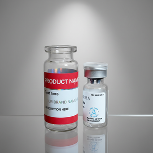 Autocollants en vinyle holographiques imperméables et résistants à l'huile, avec effet UV localisé, pour flacons en verre, <span class=keywords><strong>laboratoire</strong></span>, poudre, fitness - Product Image 1