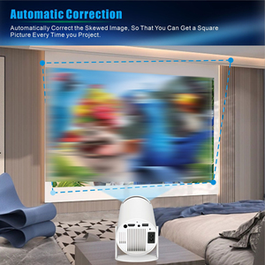Vente en gros de la nouvelle console de jeu HY300 avec projecteur et manette de jeu, projecteur de cinéma maison HD 720P - Product Image 5