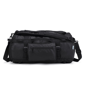 Multifunctional Nylon Backpack Holdall Dry <b>Wet</b> Separation Sports Fitness Geometric Pattern Light Travel Weekender <b>Bag</b> - Product Image 2