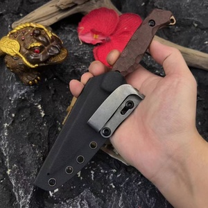 Cuchillo Bowie Dragon Tooth de Acero Inoxidable 3CR13 con Hoja Recta de 20cm y 4.5mm de Grosor, Mango G10, para Camping y Actividades al Aire Libre, OEM - Product Image 4