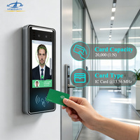 HFSecurity FR05 Dispositivo de Reconocimiento Facial Avanzado con Pantalla Táctil de 5 Pulgadas, Terminal de Control de Acceso Biométrico con Android 11 para Oficina