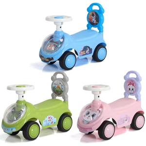 Kinder Rit Abs Plastic Vierwielige Draaiende Glijdende Jojo-Auto Voor <span class=keywords><strong>2</strong></span>-4-jarigen Fabriek Directe Verzending - Product Image 1