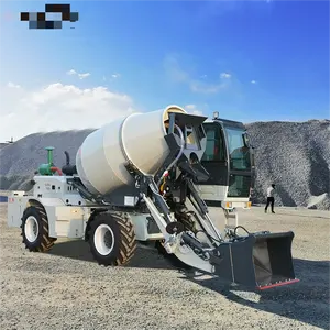 Chinês Fábrica Fornecedor 1.6m3 Capacidade Bomba Tipo Pequeno 3.5m3 self-loading betoneira truck6cbm Auto Loading Concreto