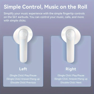 Caja de carga rápida tipo C, <span class=keywords><strong>altavoz</strong></span> de 13mm, auriculares inalámbricos 5,3 para <span class=keywords><strong>iPhone</strong></span> y Android, Auriculares deportivos de negocios para juegos, micrófono - Product Image 3