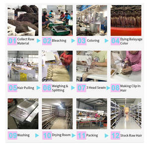 Capelli Brasiliani Grezzi Non Trattati di Grado 12A, Capelli Allineati alla Cuticola per Vendita all'Ingrosso - Product Image 6