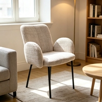 Chaise de lecture moderne et simple, fauteuil de salle à manger minimaliste italien pour la maison et le restaurant
