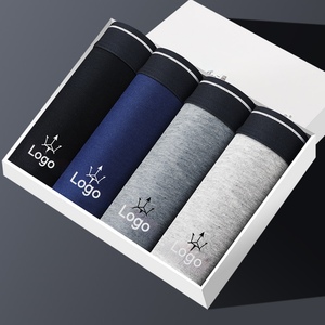 <span class=keywords><strong>กางเกง</strong></span>บ็อกเซอร์ผู้ชายผ้าฝ้ายแบบปรับแต่งได้, <span class=keywords><strong>กางเกง</strong></span>ในชายเอวสูงปานกลางระบายอากาศพิมพ์ลายจิ้นเจียงปรับแต่งได้ - Product Image 1