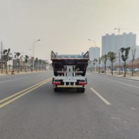 Camion à ordures électrique YIWEI de 4,5 tonnes à émissions zéro, auto-chargeur et auto-déchargeur, système hydraulique de chargement arrière, véhicule de collecte des déchets