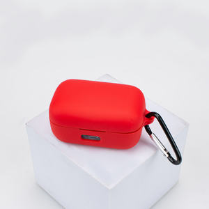 Adecuado para <span class=keywords><strong>SENNHEISER</strong></span> MOMENTUM <span class=keywords><strong>True</strong></span> <span class=keywords><strong>Wireless</strong></span> 4 Gen Case Funda protectora de silicona para auriculares a prueba de golpes con gancho - Product Image 5