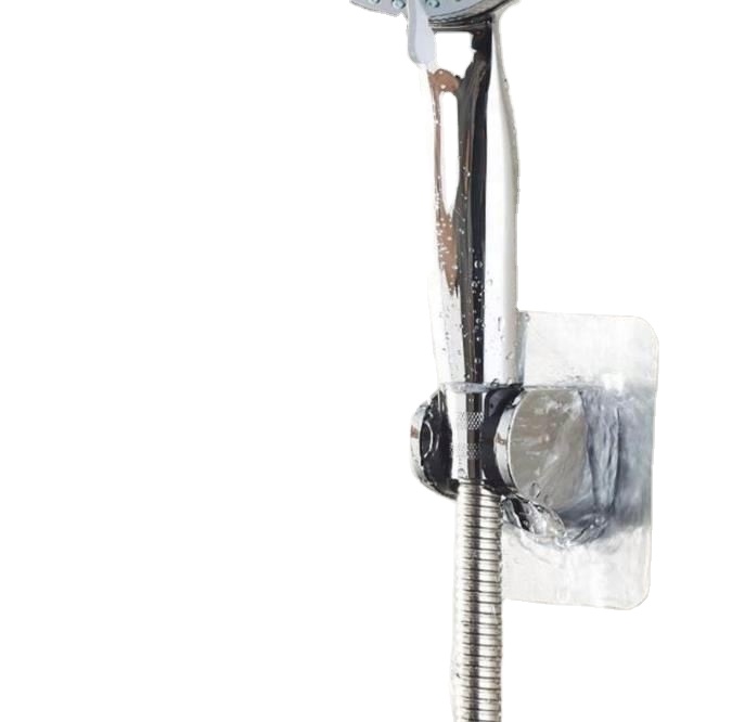 Регулируемый водонепроницаемый держатель для душевой лейки, настенный кронштейн на клейкой основе, держатель для ванны, аксессуары для ванной комнаты