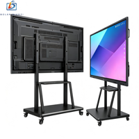 Tableau blanc interactif LCD 55 65 75 85 98 pouces 4K double OS pour salle de conférence et salle de classe