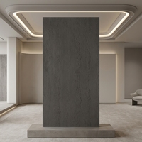 Panneaux muraux effet pierre pliables - Revêtements souples en céramique, grandes plaques flexibles à installation rapide pour les espaces commerciaux