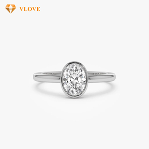 IGI Certified <strong>Diamond</strong> Lab Grown Engagement <strong>Ring</strong> 14k Gold Lab Created <strong>Diamond</strong> Wedding <strong>Rings</strong> 0.75ct Wedding <strong>Rings</strong> - Product Image 3