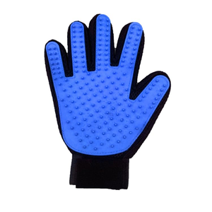 Gants en silicone pour l'élimination des poils d'animaux, doux et efficaces pour le démêlage des chiens et des chats, gants de toilettage et de nettoyage pour animaux, brosses de bain pour animaux avec massage - Product Image 2
