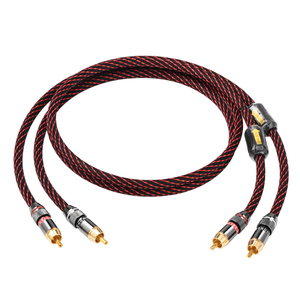 CANARE 6N OFC Hi-End Audio Video RCA macho Cable de interconexión amplificador de potencia altavoz cable de señal para aplicación de micrófono - Product Image 2