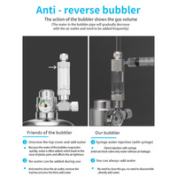 WYIN – bouteille de gaz Co2 pour Aquarium zrdr, kit de générateur de co2 pour plantes d'aquarium
