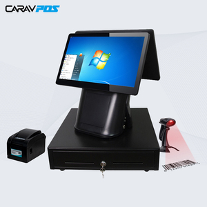 15.6 Inch 11.6 Inch Dual Screen 4G Android <strong>Pos</strong> Terminal Machine with Printer 58mm 80mm - Product Image 3
