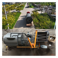 Machine de pyrolyse intermittente durable et professionnelle pour la transformation des déchets de caoutchouc automobile et des boues d'huile industrielles en huile