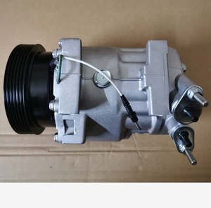 Compresor de Aire Acondicionado 7V16 para Renault DACIA LOGAN DACIA DUSTER OEM: <span class=keywords><strong>1177</strong></span>/1060/1027/8200117767/8200603434/8200802608 6PK 12V 125MM - Product Image 4