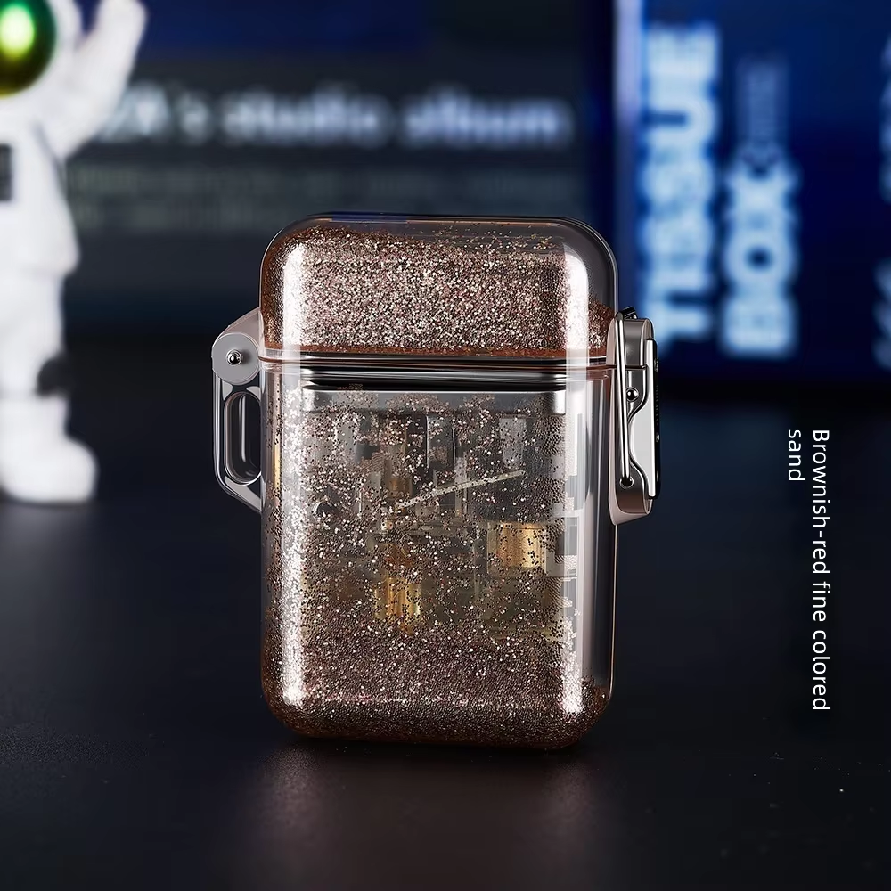 Brownish-red fine sand