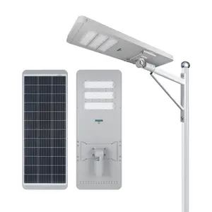 2024 New Model Integrated Street Lamp High Lumens LED Outdoor Lights Waterproof IP65 Solar Street LED Lamps
