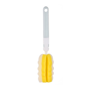 Brosse à tasse à long manche Meimi, éponge pliable et détachable, outil de nettoyage pour biberon et tasse - Product Image 5