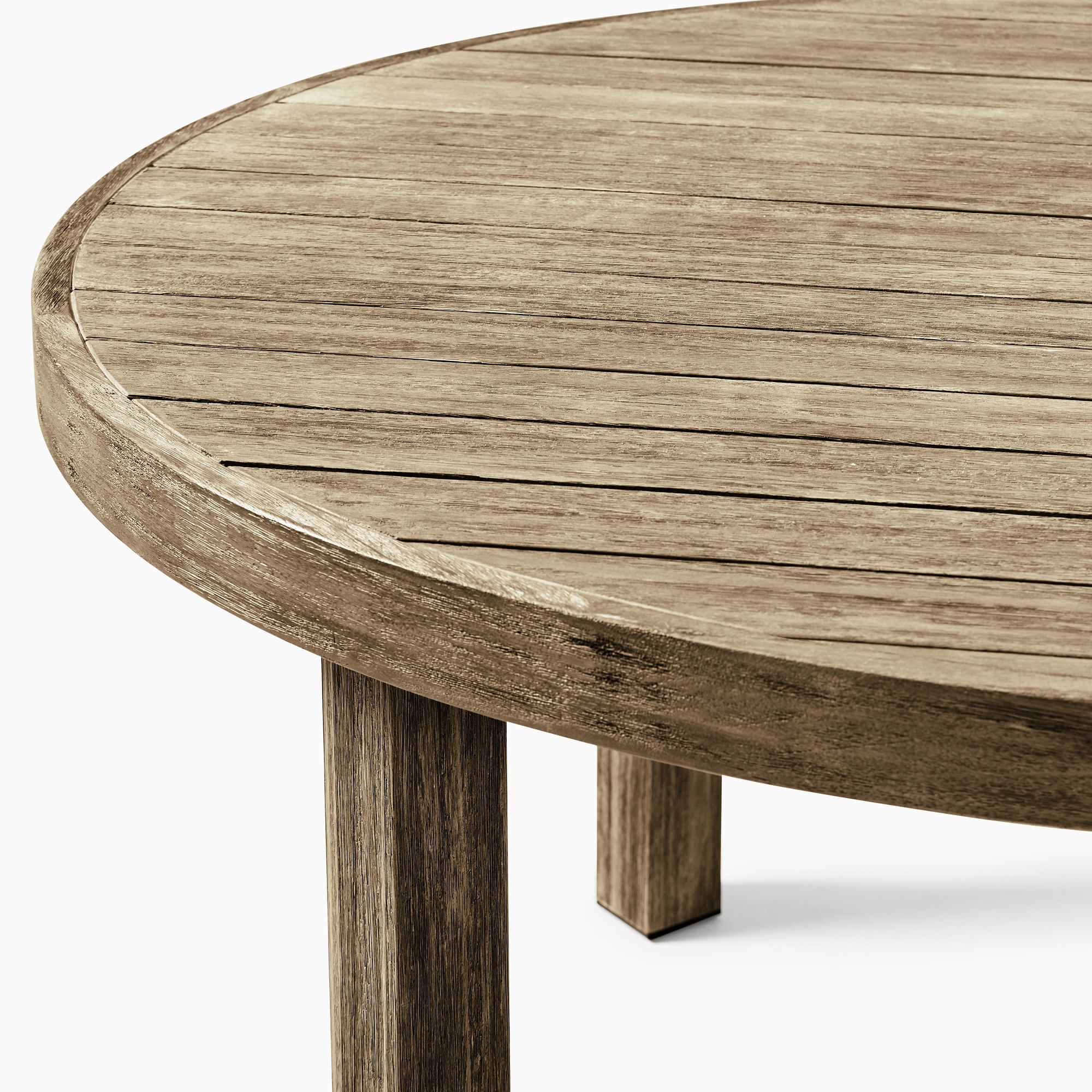 wholesale Garden Teak solid table sets wood  round table