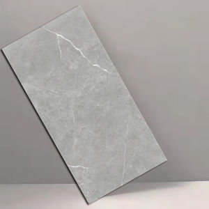 Carrelage en porcelaine effet béton gris mat pour sol et mur de cuisine et salle de bain, 450x900mm, JYG49727F - Product Image 1