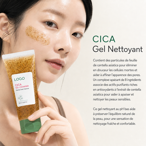 Limpiador Facial Profesional de Bajo pH, Limpia Eficientemente las Impurezas y Grasa, Cierra los Poros, Sin Ingredientes Alergénicos, Gel Limpiador con Centella - Product Image 5