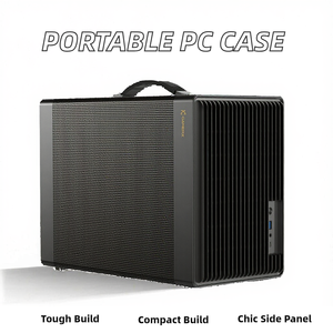 Boîtier d'unité centrale d'<span class=keywords><strong>ordinateur</strong></span> portable personnalisé en gros Micro-ATX/ Mini-ITX <span class=keywords><strong>tour</strong></span> moyenne bureau PC armoire de bureau nouveau style en stock - Product Image 2