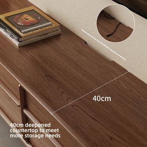 <span class=keywords><strong>Mueble</strong></span> para <span class=keywords><strong>TV</strong></span> de Madera Sólida, Modelo 2025, Estilo <span class=keywords><strong>Retro</strong></span>, Unidad de Almacenamiento para Sala de Estar, Estilo Moderno Minimalista de Mediados de Siglo, DSG049 - Product Image 2