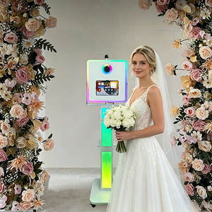 <span class=keywords><strong>Precio</strong></span> de Fábrica, Compatible con <span class=keywords><strong>iPad</strong></span> de 10.2/11/12.9/13 Pulgadas, Fácil de Instalar, Cabina de Fotos Selfie para <span class=keywords><strong>iPad</strong></span>, Máquina de Fotomatón para Bodas y Fiestas - Product Image 1