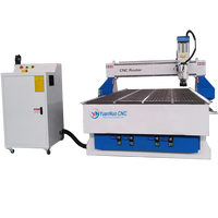 Machine de fraisage CNC YN1325 pour la découpe et la gravure, 380V/220V, haute précision, moteur de broche 3,5kW 4,5KW 6KW, garantie de 2 ans