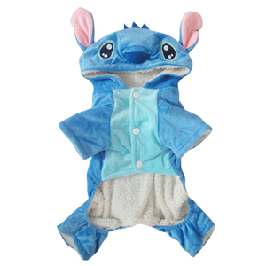 Produsen grosir pakaian anjing Stitch lucu musim gugur dan musim dingin perubahan Halloween menjadi pakaian hewan peliharaan Teddy - Product Image 5