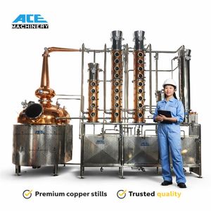 เครื่องกลั่นสุราอุตสาหกรรมคุณภาพสูง Ace ขนาด 1000 ลิตร แบบหม้อต้ม ใช้ไอน้ำให้ความร้อน สำหรับผลิตสุรา - Product Image 6