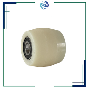 Ruote di carico in <span class=keywords><strong>Nylon</strong></span> con Jack per Pallet di diverse dimensioni disponibili ruote per carrelli elevatori coppia con cuscinetti 6204 - Product Image 1