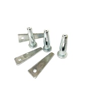 Goupilles de coffrage en aluminium, plaques perforées, accessoires pour panneaux K-Board de construction, goupilles fendues galvanisées, étais en acier M16