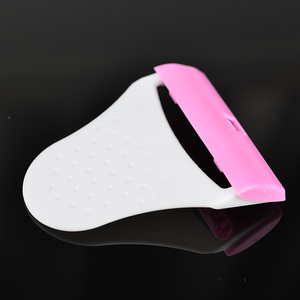 Rasoio <span class=keywords><strong>svedese</strong></span> importato a lama di rasoio in plastica con impugnatura salda da donna rosa per preparazioni mediche - Product Image 6