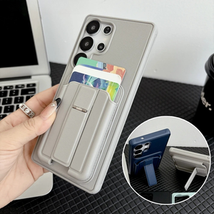 Étui de téléphone antichoc pour Samsung Galaxy S23 S24 S25 Ultra 5G S24+Plus S25 FE avec porte-cartes et béquille intégrée - Product Image 1