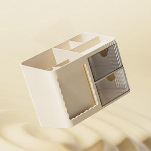 Desktop minimalist <b>drawer</b> pen holder student stationery multifunctional <b>storage</b> box office large-capacity modular furniture rack - Product Image 2