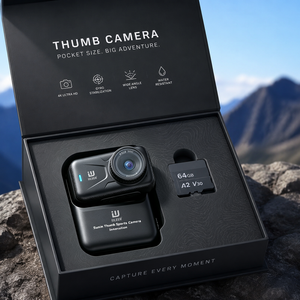 LOGO Thumb Sports <b>Camera</b> 1280P HD With Clip And Lanyard For Outdoor Activities - Product Image 6