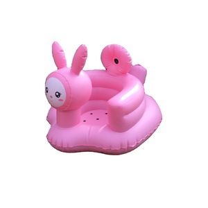 Customized Pink Rabbit <b>Inflatable</b> <b>Sofa</b> Baby Dining Chair With Music Box <b>Inflatable</b> Baby-bath-<b>sofa</b> - Product Image 6