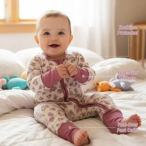 Ropa de Bebé al por Mayor, Productos para Recién Nacidos, Monos para Bebés, Trajes de una Pieza, Monos Personalizados con Logotipo Impreso - Product Image 2