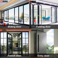 Ventanas de Aluminio OUNA de Alta Eficiencia y Resistentes al Viento, Venta al por Mayor, Seguras, Duraderas, Modernas, con Doble Vidrio y Marco de Aluminio