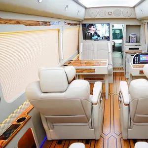 MINIBUS LUXURY VIP車用およびV260 VITOVCLASS SPRINTER用バン用の高品質電気/手動ハニカムサンシェードカーテンブラインド