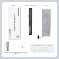 Pointeur sans fil Norwii N27 à commande facile pour PowerPoint, conception avec clip stylo, appareil de présentation