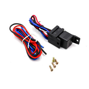 Interruptor Automático Combinado Tres en Uno, Panel de Fibra de Carbono con Luz LED, Encendido de un Botón para Modificación de Automóviles de Primera Marcha - Product Image 1